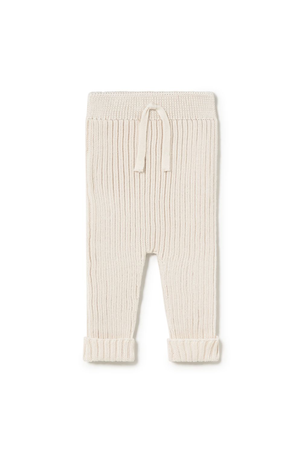 Jacob knitted trousers - cream van Li&me | Kids Conceptstore Le Fanfare
