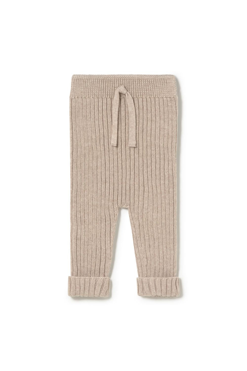 Jacob knitted trousers - toasted van Li&me | Kids Conceptstore Le Fanfare