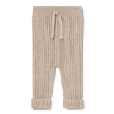 Jacob knitted trousers - toasted van Li&me | Kids Conceptstore Le Fanfare