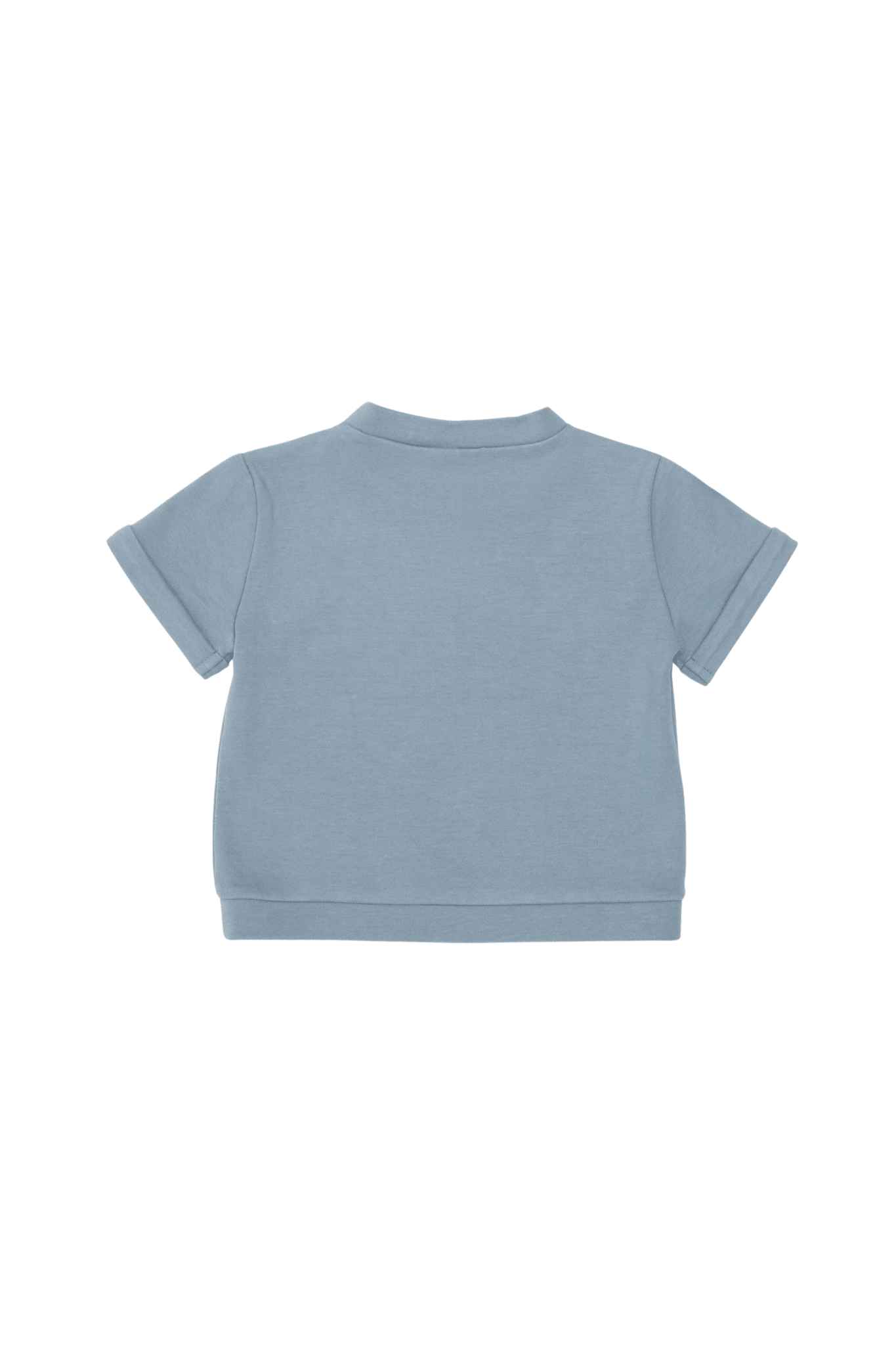 Jarne T-shirt - Bear - Foggy Blue van Donsje Amsterdam | Kids Conceptstore Le Fanfare