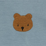 Jarne T-shirt - Bear - Foggy Blue van Donsje Amsterdam | Kids Conceptstore Le Fanfare