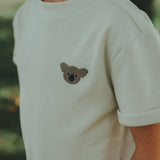 Jarne T-shirt - Koala - Birch van Donsje Amsterdam | Kids Conceptstore Le Fanfare