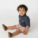 Jarne T-shirt - Koala - Blue Marine van Donsje Amsterdam | Kids Conceptstore Le Fanfare