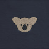 Jarne T-shirt - Koala - Blue Marine van Donsje Amsterdam | Kids Conceptstore Le Fanfare