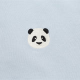 Jarne T-shirt - Panda - Ice Blue van Donsje Amsterdam | Kids Conceptstore Le Fanfare