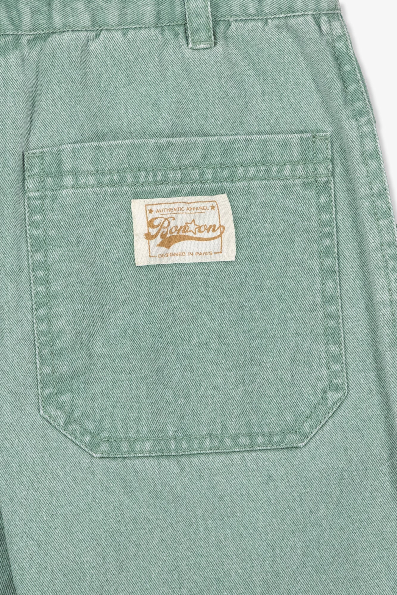 Jean pollen - Kaki highland van BONTON | Kids Conceptstore Le Fanfare