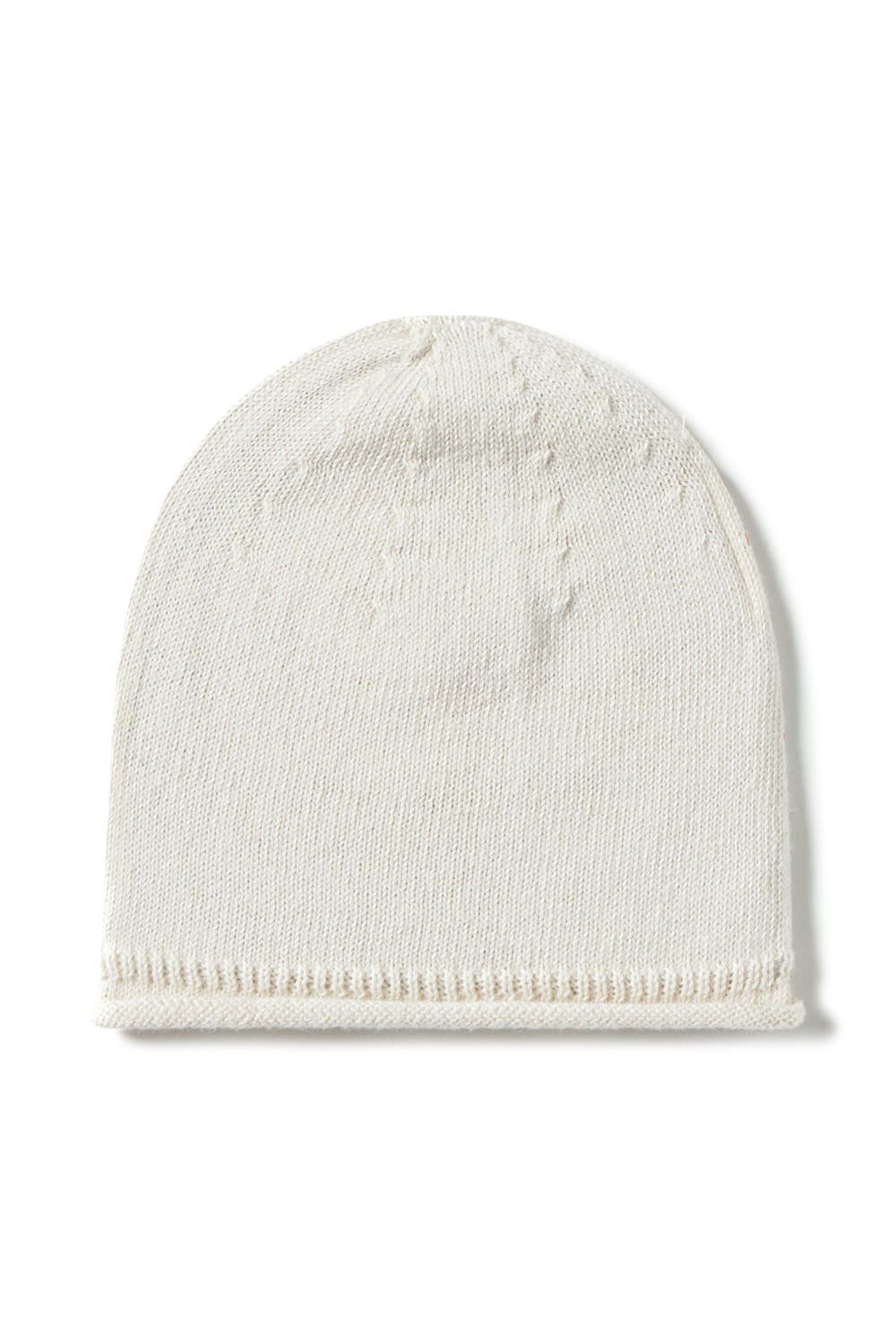 Jon knitted hat - cream van Li&me | Kids Conceptstore Le Fanfare
