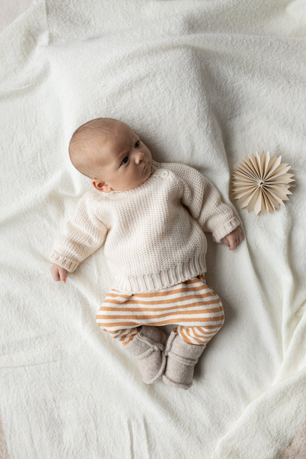 Jonas sweater - ecru van 1+ in the family | Kids Conceptstore Le Fanfare