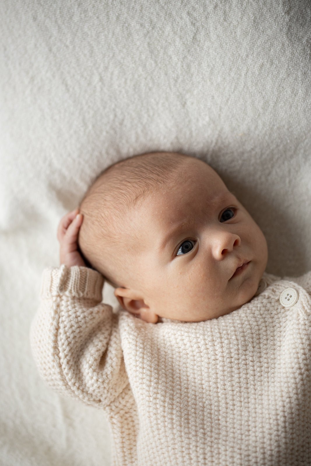 Jonas sweater - ecru van 1+ in the family | Kids Conceptstore Le Fanfare