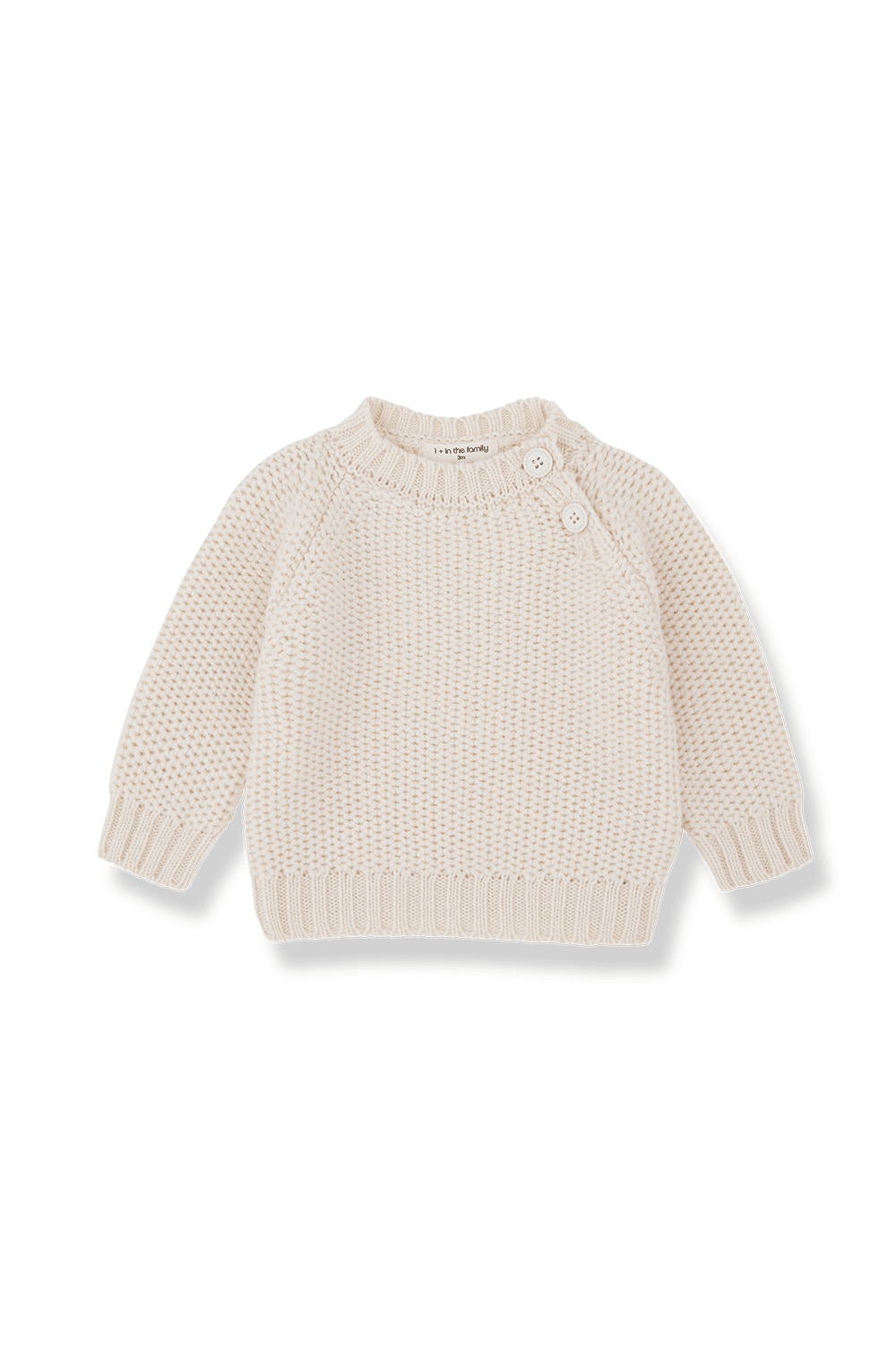 Jonas sweater - ecru van 1+ in the family | Kids Conceptstore Le Fanfare