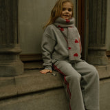 Josephine Pants - Grey Melange van Charlie Petite | Kids Conceptstore Le Fanfare
