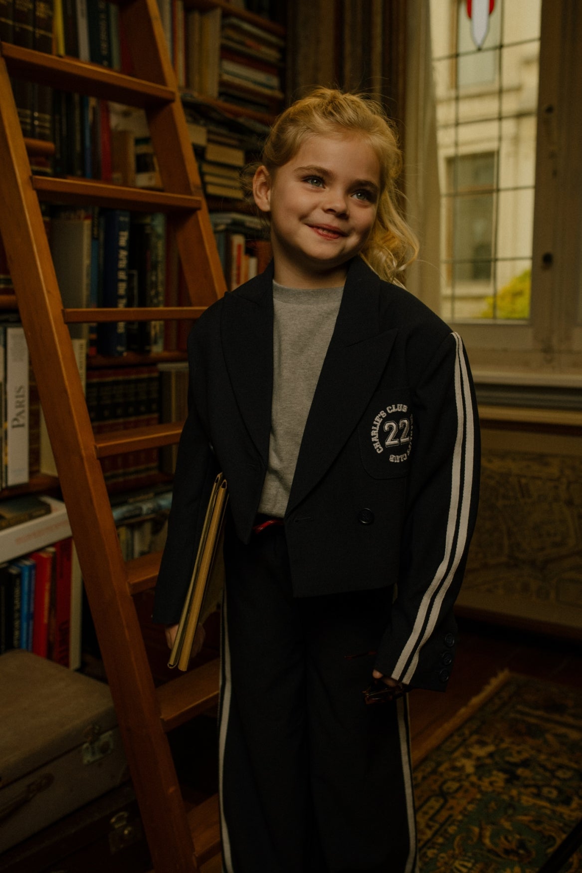 Josephine Pants - Navy van Charlie Petite | Kids Conceptstore Le Fanfare
