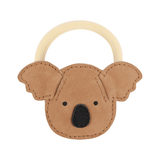 Josy Classic Hair Tie - Koala - Truffle Nubuck van Donsje Amsterdam | Kids Conceptstore Le Fanfare