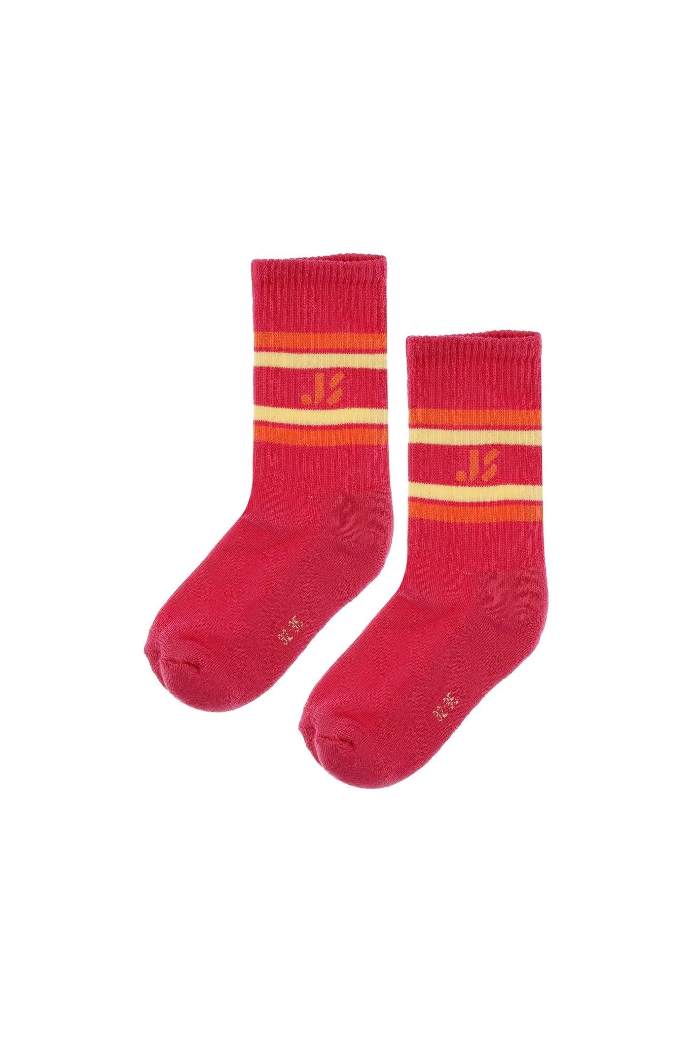 Js Sport Socks - Fuchsia Pink van Jenest | Kids Conceptstore Le Fanfare