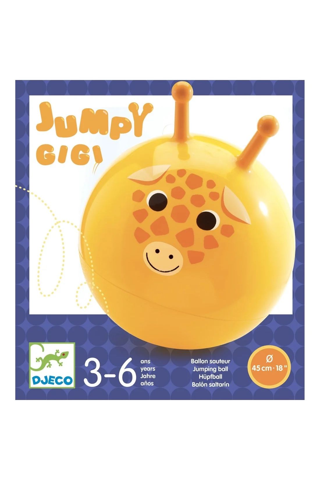 Jumping ball - Jumpy Gigi van Djeco | Kids Conceptstore Le Fanfare