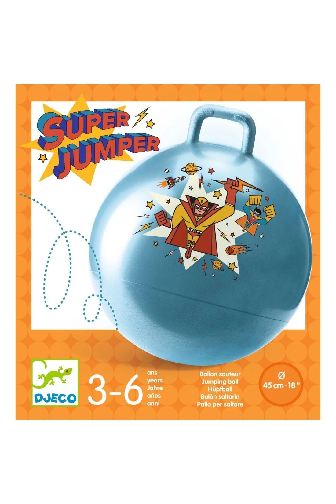 Jumping ball - Super Jumper van Djeco | Kids Conceptstore Le Fanfare