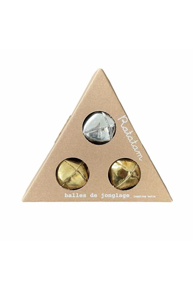 Jungling Balls - Silver&Gold van Ratatam | Kids Conceptstore Le Fanfare