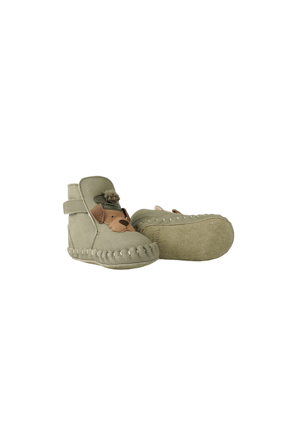 Junus Booties | Terrier - Stone Nubuck van Donsje Amsterdam | Kids Conceptstore Le Fanfare