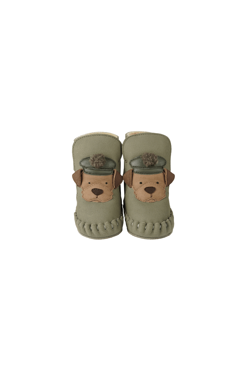Junus Booties | Terrier - Stone Nubuck van Donsje Amsterdam | Kids Conceptstore Le Fanfare