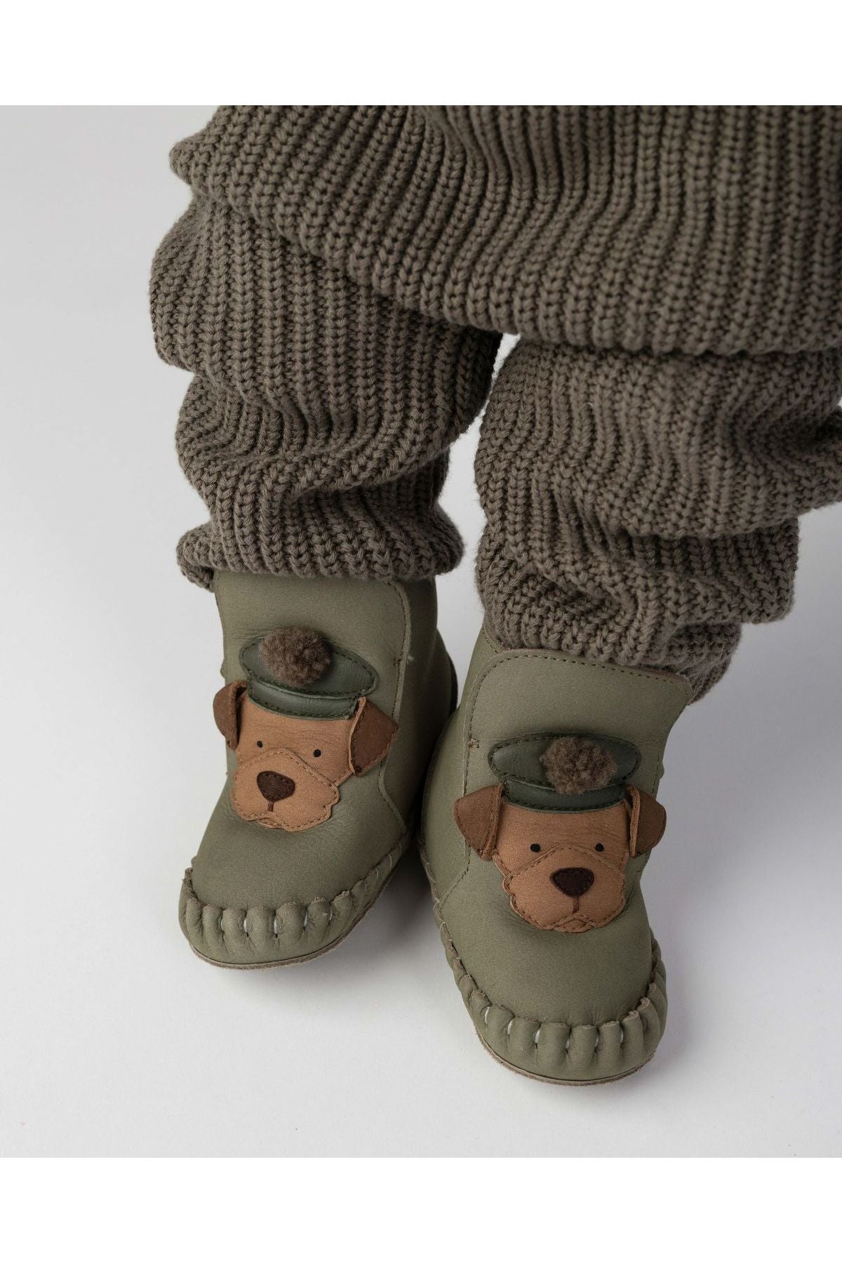 Junus Booties | Terrier - Stone Nubuck van Donsje Amsterdam | Kids Conceptstore Le Fanfare