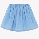 Jupe Framboise Chambray Clair