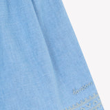 Jupe Framboise Chambray Clair
