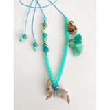 Kaatje Konijn (Turquoise) Ketting van ByMelo | Kids Conceptstore Le Fanfare
