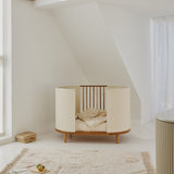 Kai baby fitted sheet - white van KAS Kopenhagen | Kids Conceptstore Le Fanfare