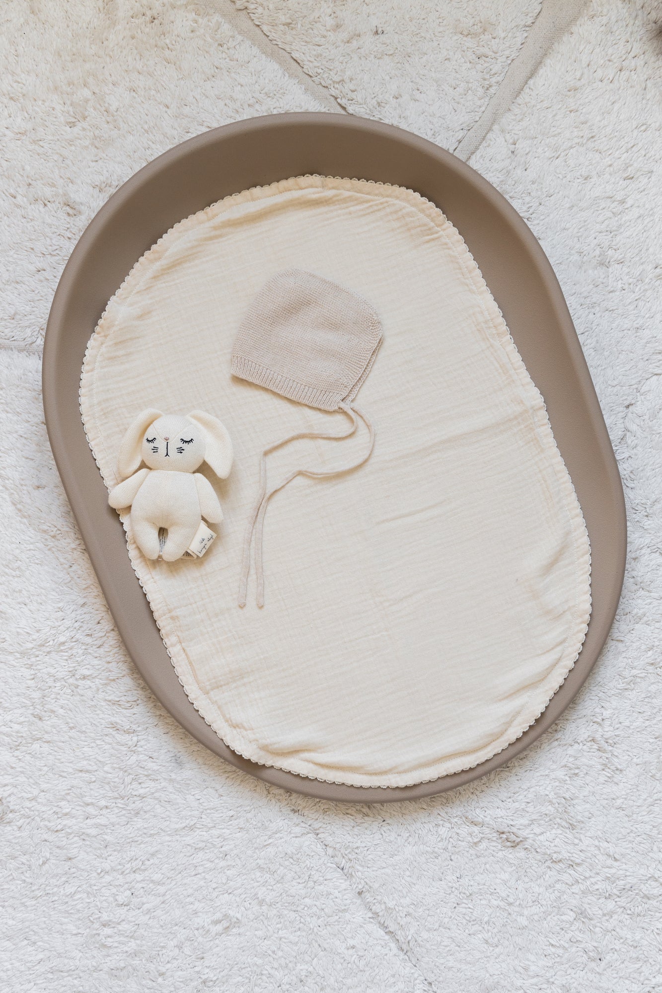 Kai changing cloth 2 pcs - Snowwhite van KAS Kopenhagen | Kids Conceptstore Le Fanfare