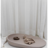Kai changing mat - brown pebble van KAS Kopenhagen | Kids Conceptstore Le Fanfare