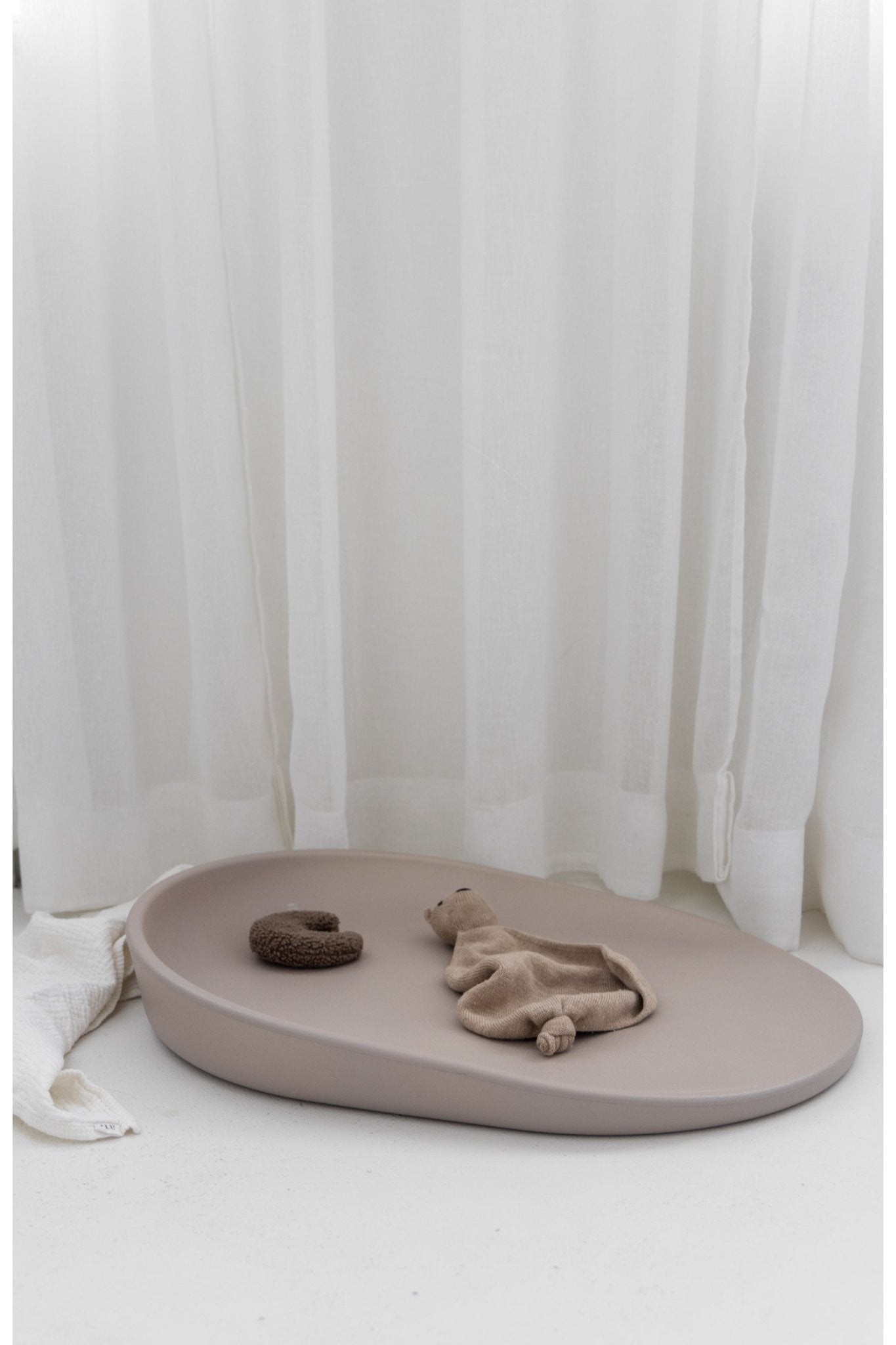 Kai changing mat - brown pebble van KAS Kopenhagen | Kids Conceptstore Le Fanfare