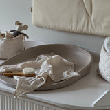 Kai changing mat - brown pebble van KAS Kopenhagen | Kids Conceptstore Le Fanfare