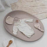 Kai changing mat - brown pebble van KAS Kopenhagen | Kids Conceptstore Le Fanfare