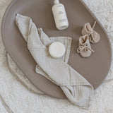 Kai changing mat - brown pebble van KAS Kopenhagen | Kids Conceptstore Le Fanfare