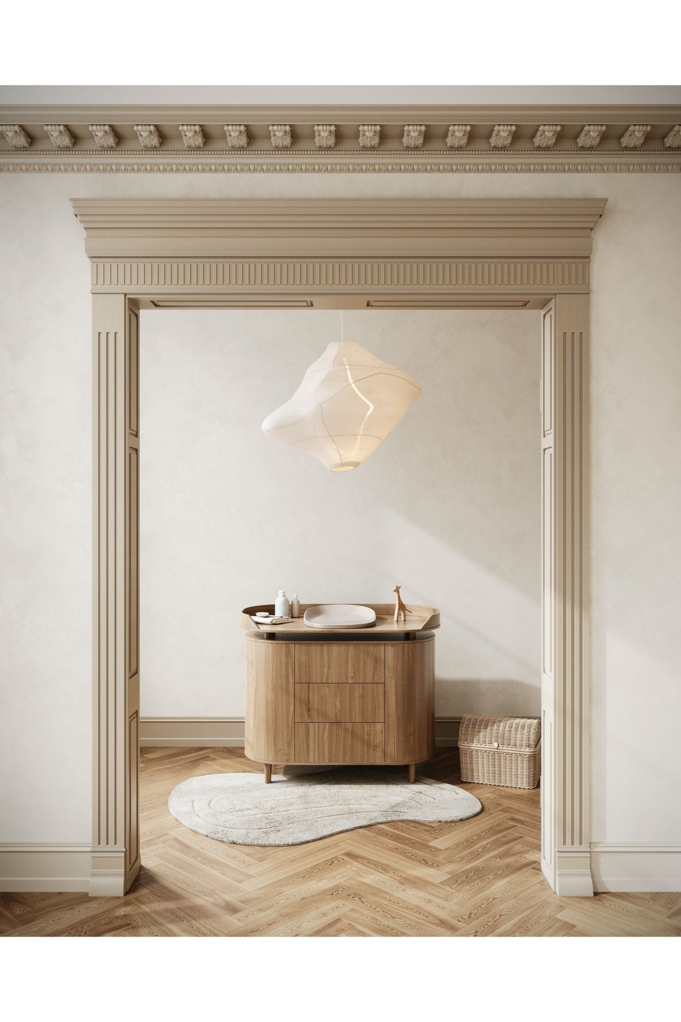 Kai dresser - oak veneer van KAS Kopenhagen | Kids Conceptstore Le Fanfare