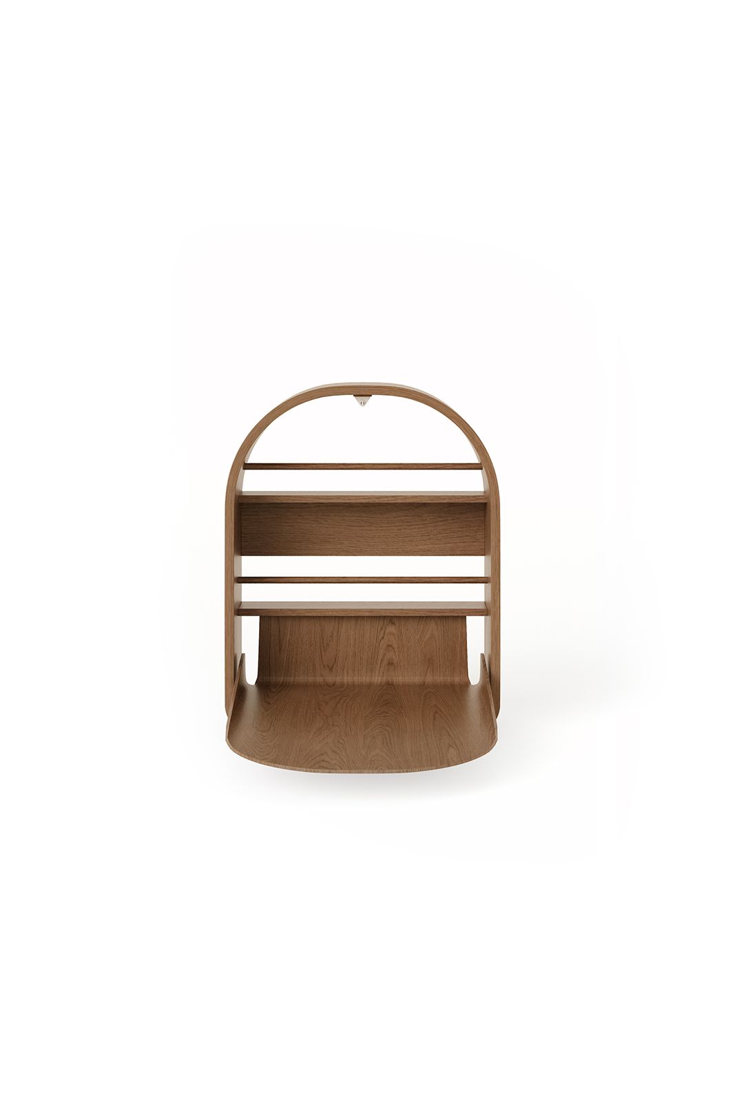 Kai wall changing table - Smoked oak van KAS Kopenhagen | Kids Conceptstore Le Fanfare