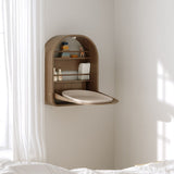 Kai wall changing table - Smoked oak van KAS Kopenhagen | Kids Conceptstore Le Fanfare