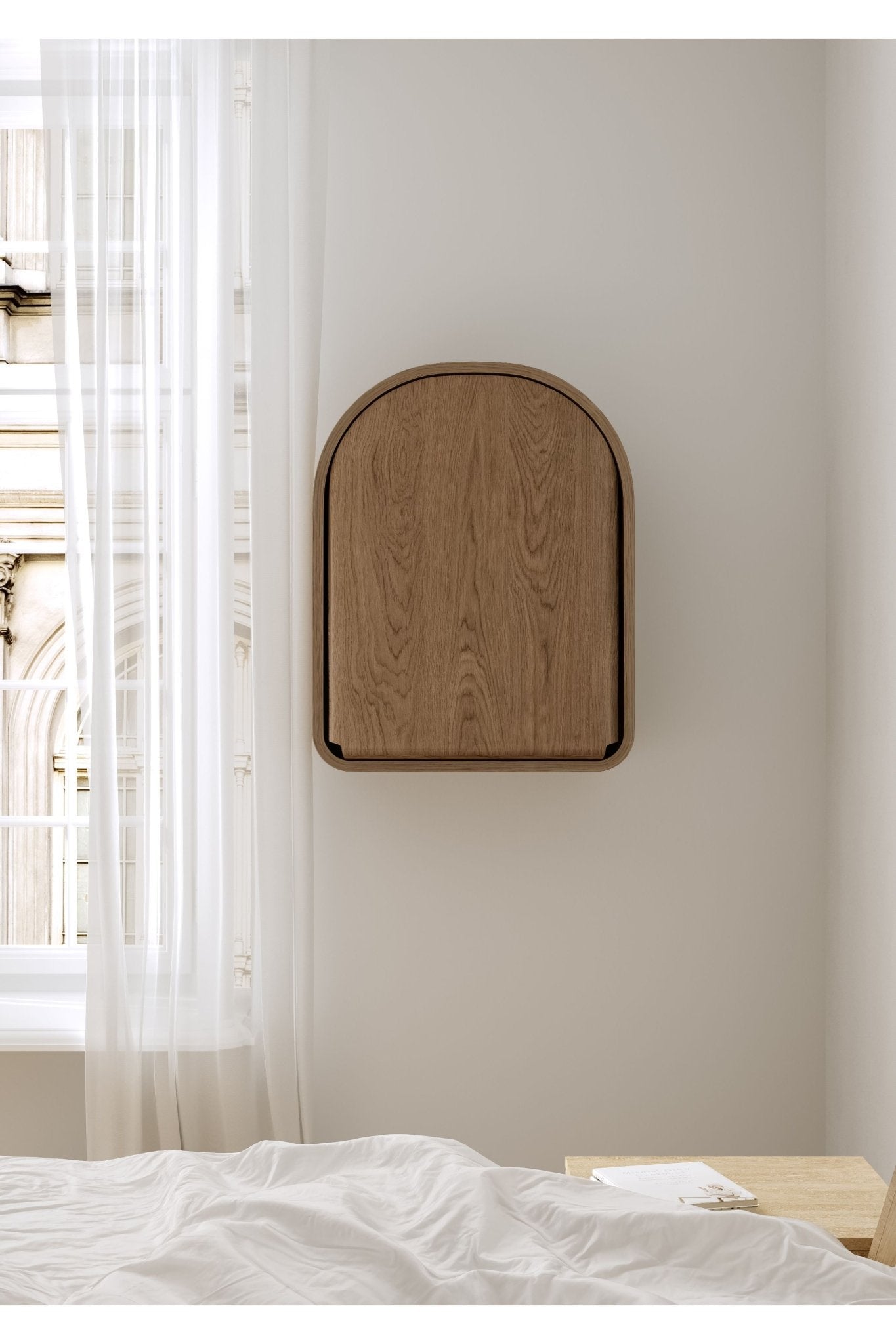 Kai wall changing table - Smoked oak van KAS Kopenhagen | Kids Conceptstore Le Fanfare