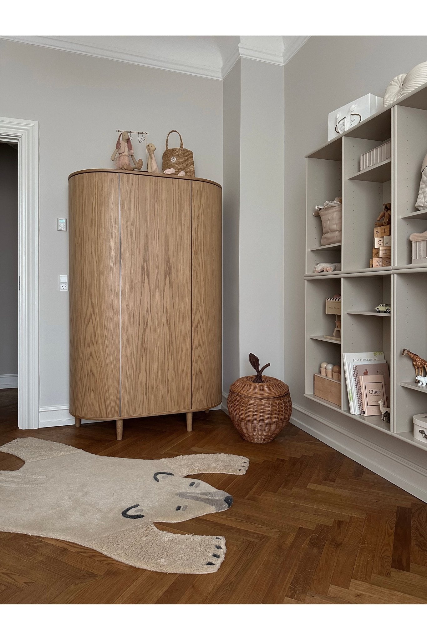 Kai wardrobe - Oak van KAS Kopenhagen | Kids Conceptstore Le Fanfare