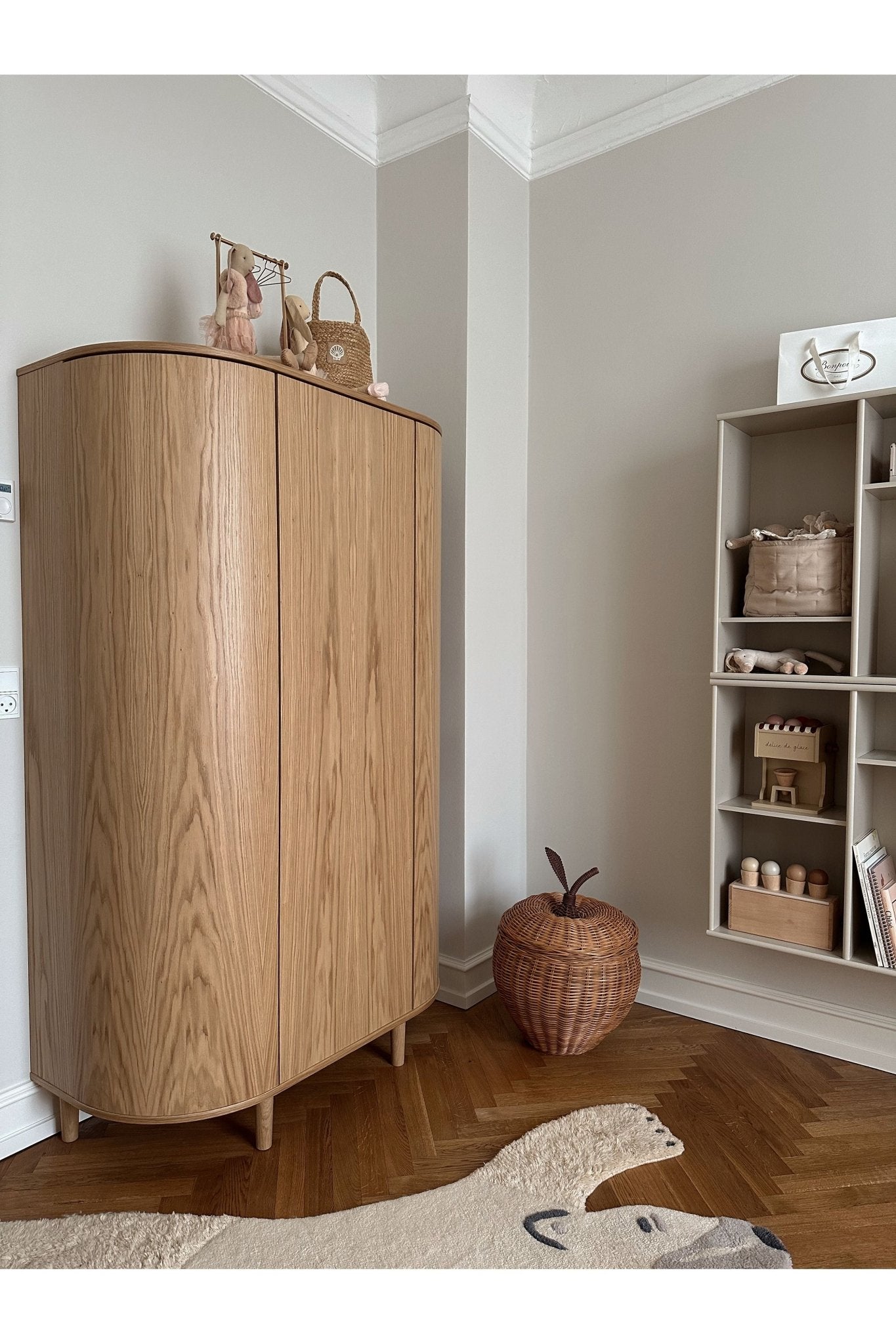 Kai wardrobe - Oak van KAS Kopenhagen | Kids Conceptstore Le Fanfare