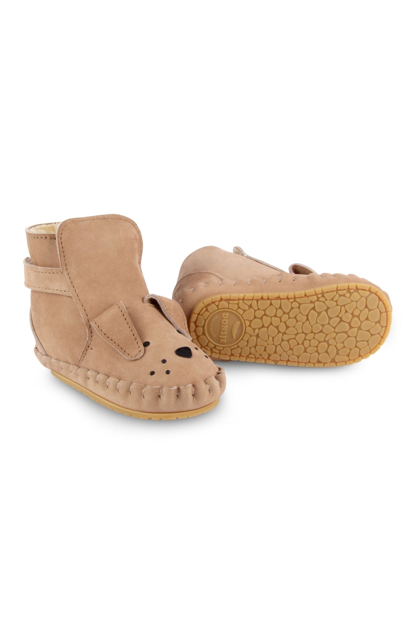 Kapi Classic Lining - Dog Truffle Nubuck van Donsje Amsterdam | Kids Conceptstore Le Fanfare