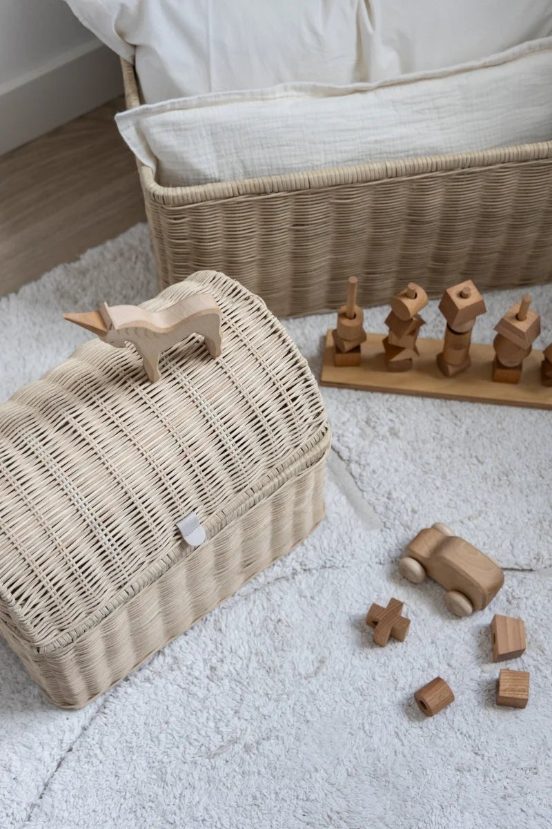 KAS basket - sand van KAS Kopenhagen | Kids Conceptstore Le Fanfare