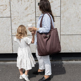 KAS Multi purpose tote - brown van KAS Kopenhagen | Kids Conceptstore Le Fanfare
