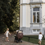 KAS Multi purpose tote with fold - brown van KAS Kopenhagen | Kids Conceptstore Le Fanfare