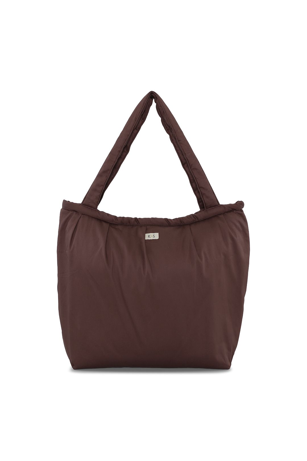 KAS Multi purpose tote with fold - brown van KAS Kopenhagen | Kids Conceptstore Le Fanfare