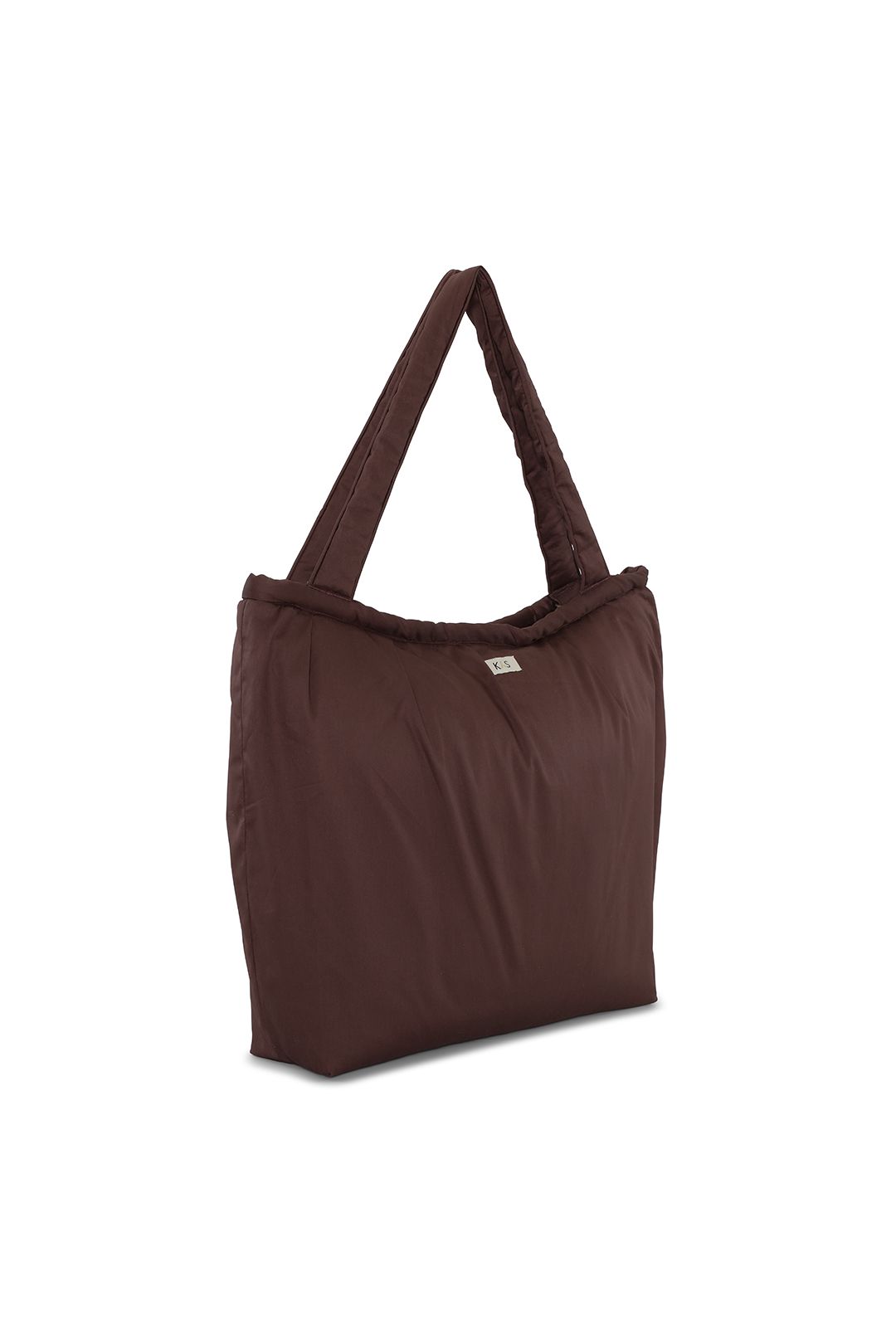 KAS Multi purpose tote with fold - brown van KAS Kopenhagen | Kids Conceptstore Le Fanfare