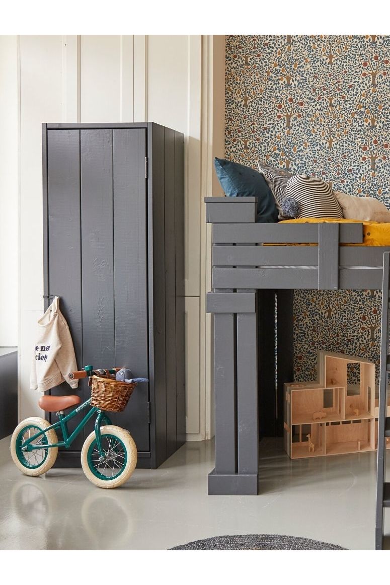 Kast Mees - Antraciet van Saartje Prum | Kids Conceptstore Le Fanfare