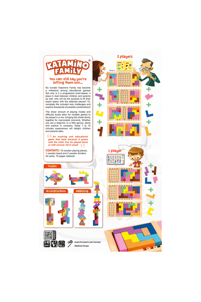 Katamino Family van 999 Games | Kids Conceptstore Le Fanfare