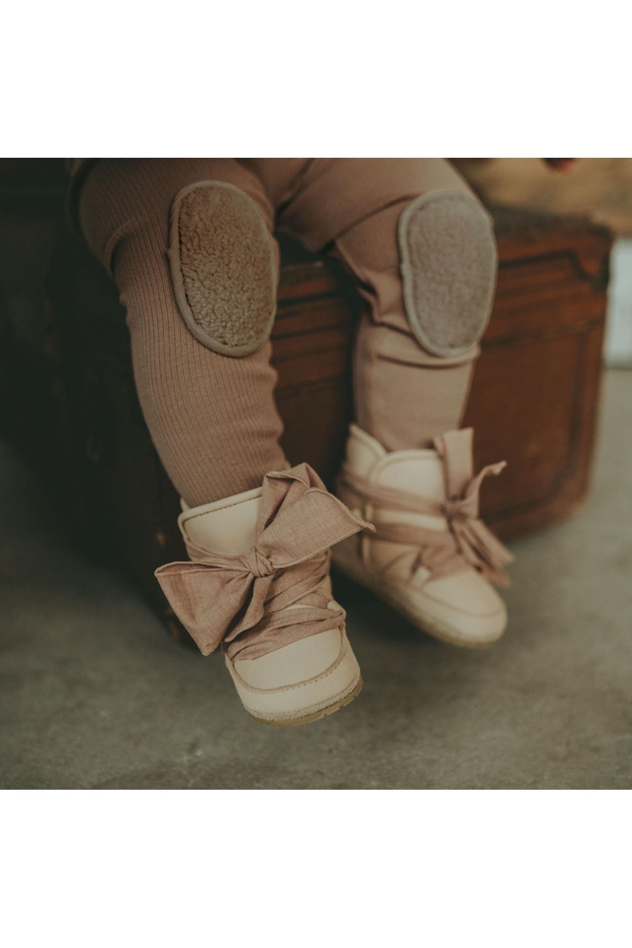 Keene Leggings - Dark Taupe van Donsje Amsterdam | Kids Conceptstore Le Fanfare