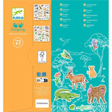Kenia - Stickers van Djeco | Kids Conceptstore Le Fanfare